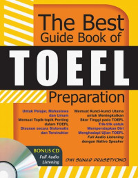 The bast guide book of TOEFL preparation