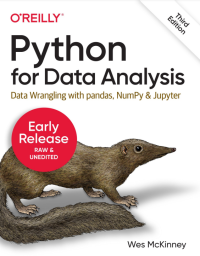 Image of Python for Data Analysis : data wrangling with pandas,NumPy, and Jupyter