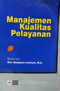 Manajemen kualitas pelayanan