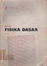 Fisika dasar : fisika modern