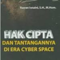 Hak Cipta dan tantangannya di era cyber space